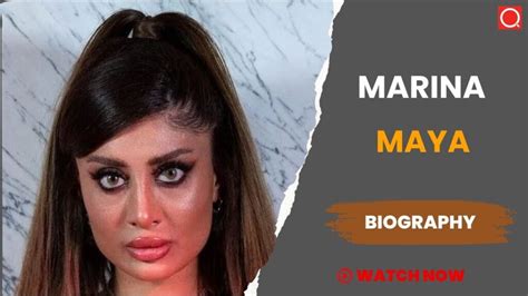 marina maya|Marina Maya Age, Height, Weight, Boyfriend, Net Worth 2025